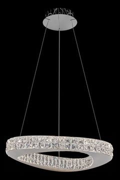 Подвесная люстра LED 60W 3000К-6000К LE3030/600 CH хром Veronique Leon