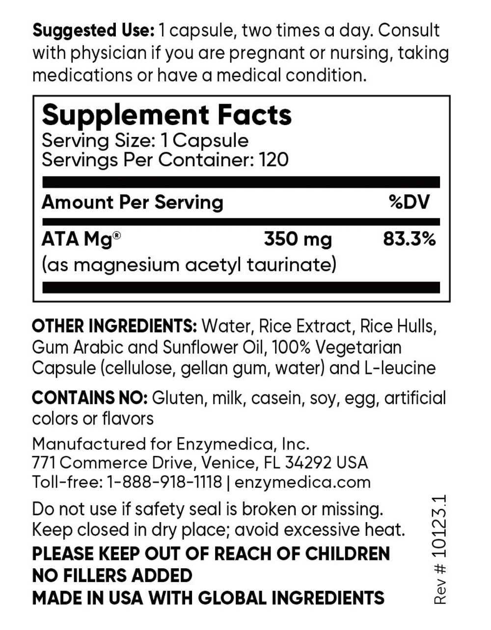 Magnesium Mind 60 cap