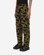 A Bathing Ape Брюки Свободного Кроя С 6 Карманами 1St Camo, Зеленые