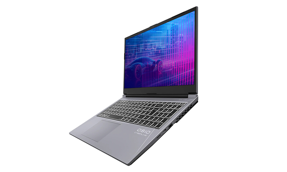 Ноутбук  OSIO CyberLine C150i-002 15.6 ", Core i5, 16 Гб RAM, 512 Гб SSD, GeForce RTX 4050, Серый