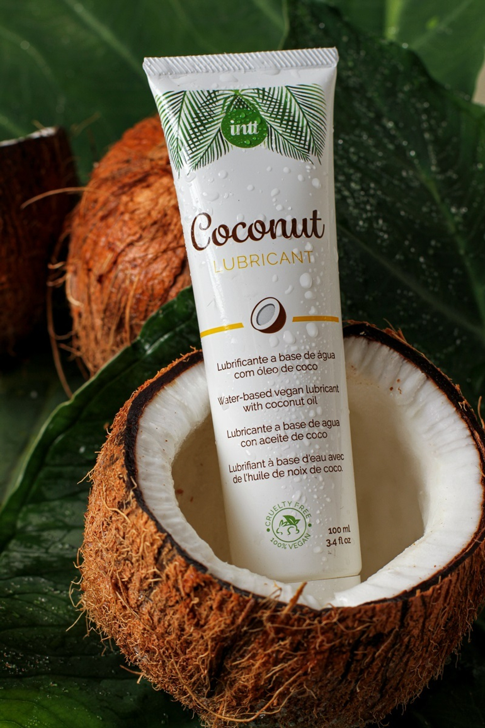 Intt Coconut - Оральный лубрикант на водной основе, 100 мл