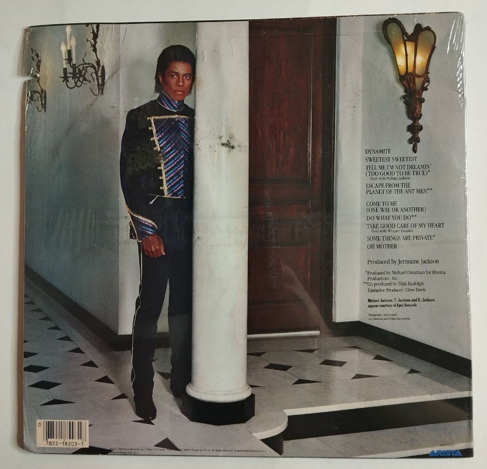 Винтажная виниловая пластинка LP Jermaine Jackson (USA 1984) (Sealed)
