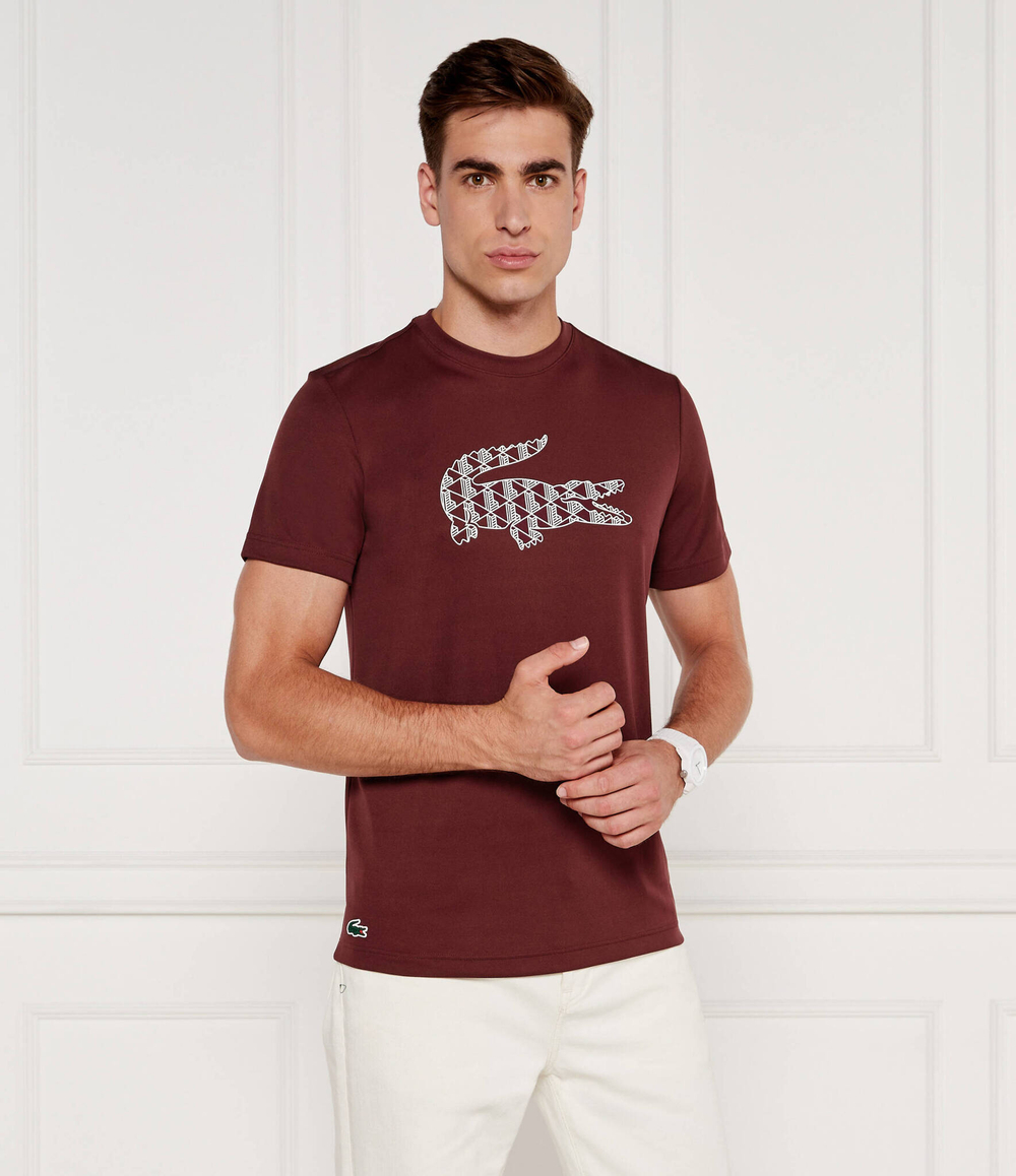 Футболка Lacoste - бордовый(TH2623)