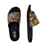 Шлепанцы Versace Jeans Couture - черный(76YA3SQ3ZS198)