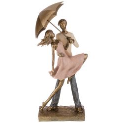 СТАТУЭТКА "ВЛЮБЛЕННЫЕ" 15*8,5*38 СМ. СЕРИЯ "ФЬЮЖН" (КОР=6ШТ.)