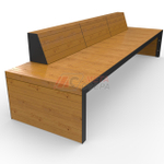 Скамейка Линарес 300х150 двусторонняя