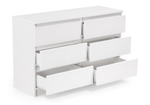 Комод Woodville Мадера К6М белый