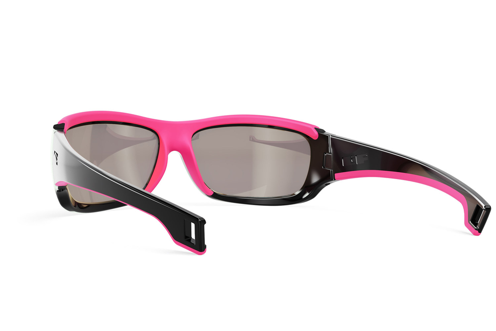 Спортивные очки LiP Tide / Gloss Black - Pink Rubber / PC Photochromic / ecLiPse Series ML Red Brown