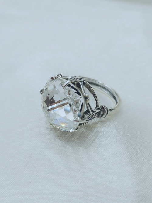 "Августа" кольцо в серебряном покрытии из коллекции "Милан" от Jenavi