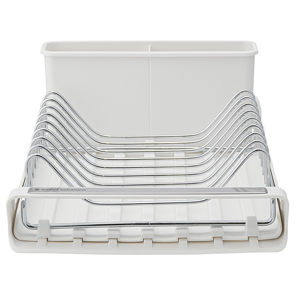 Сушилка для посуды atle раздвижная малая, белая