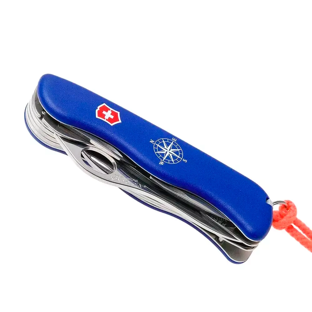 Нож многофункциональный Victorinox Skipper Pro 111 мм, Blue