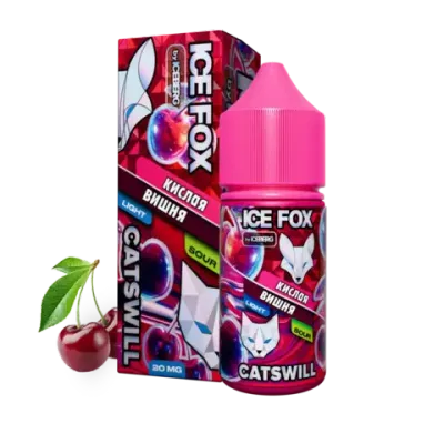 Жидкость ICE FOX & CATSWILL SOUR Salt 2% STRONG 30 ml