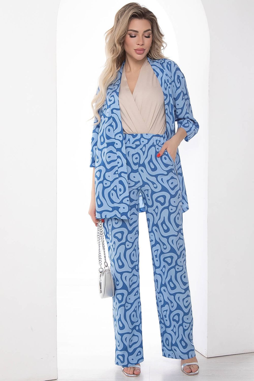 Костюм "Зарина" (голубой) К9003 LT Collection (Акция)