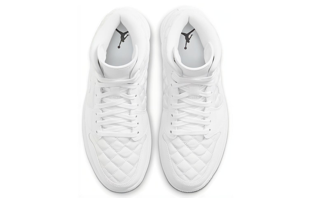 Air Jordan 1 Mid Se 'White Quilted' Women's
