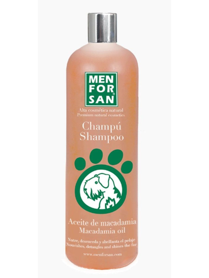 Men For San шампунь для собак с маслом Макадамии 300 мл