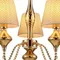 Люстра потолочная ILLUMICO E14  IL6176-5P-27 GD