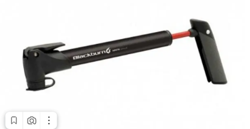 Насос AirStik AnyValve, алюминий, черный