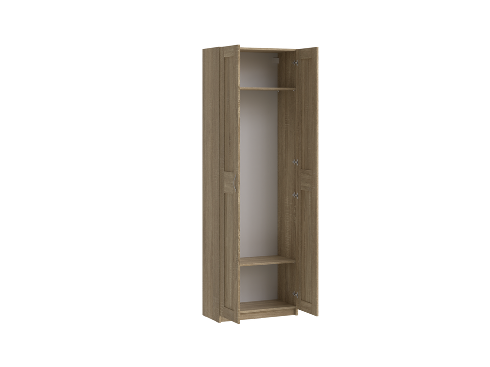 Шкаф Макс 2 двери 75х38х233 (сонома)
