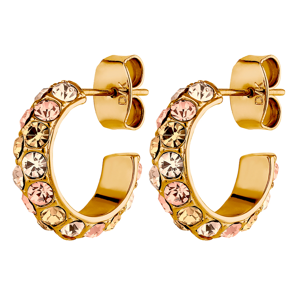 Серьги Dyrberg Kern HEIDI SG GOLDEN/PEACH 440167