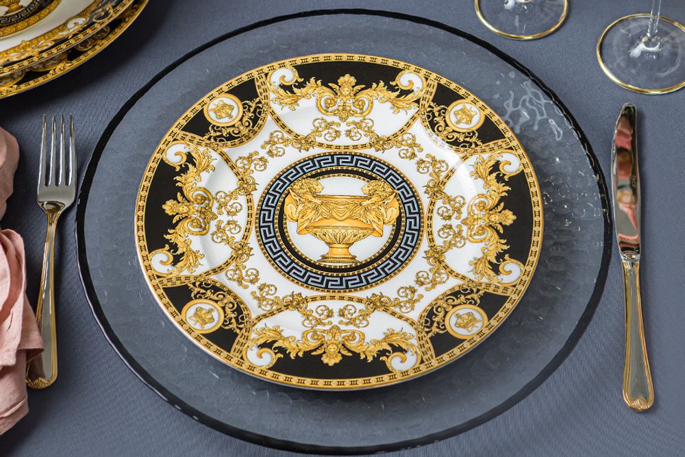 Face Набор столовых приборов 24 предмета на 6 персон Santorini Gold