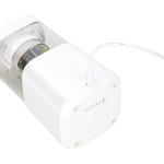 Точилка DELI "71203" электрическая, автоматическая, 1 отверстие, с контейнером, белая