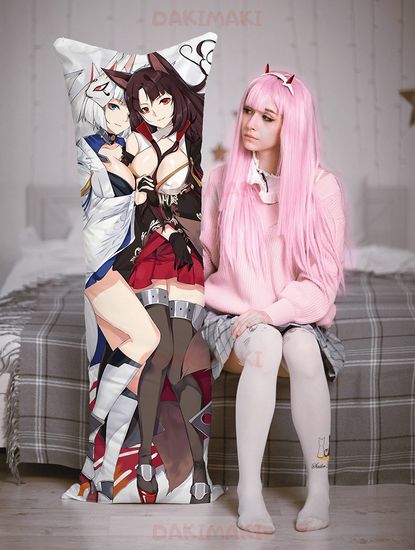 Дакимакура Кага и Акаги арт. 0866