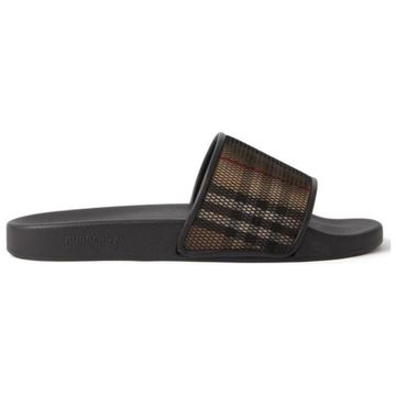 Burberry Checkered Slide 'Brown'