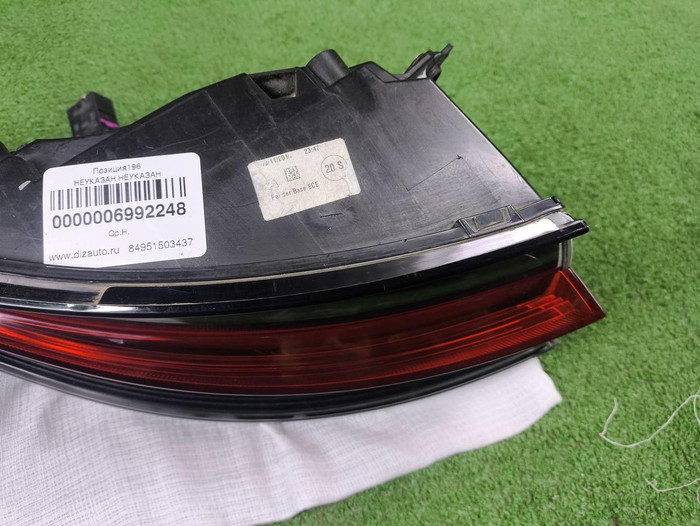 Фонарь левый внешний Porsche Macan 95b (2018-н.в.)