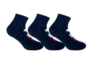 Теннисные носки Fila фитнес Quarter Socks 3P - небесный