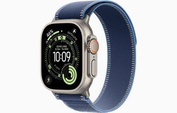 Умные часы Apple Watch Ultra 3, 49 мм, Natural Titanium Bright Blue Trail Loop S/M