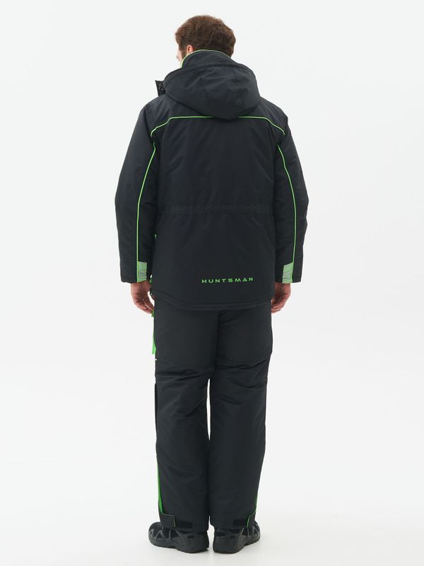 Костюм зимний Elbrus ткань Hit Membrane цвет Черный/Лайм