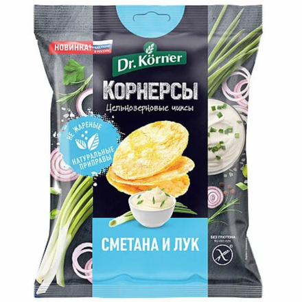 Корнерсы Dr. Korner сметана и лук 50 гр