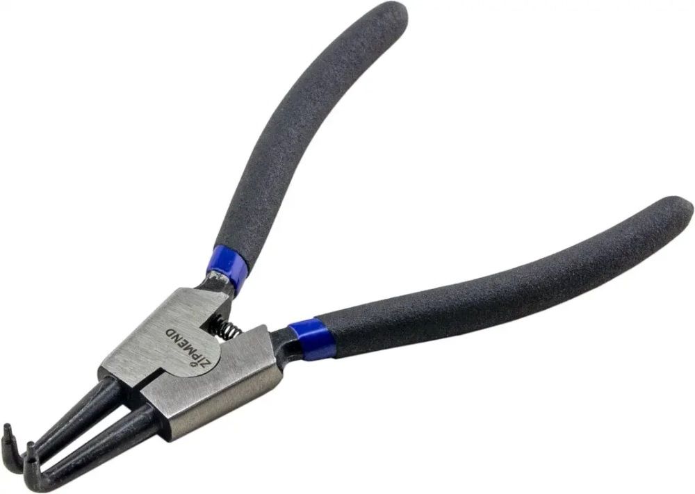 Съемник стопорных колец загнутый (разжим) L-180мм., ZIPMEND