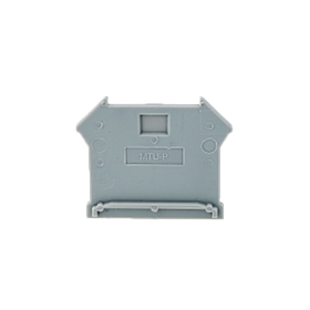 Заглушка торцевая серая (уп. 20 шт.) MTU-P арт. 54724 (для клемм MTU-2.5/4/6/10)