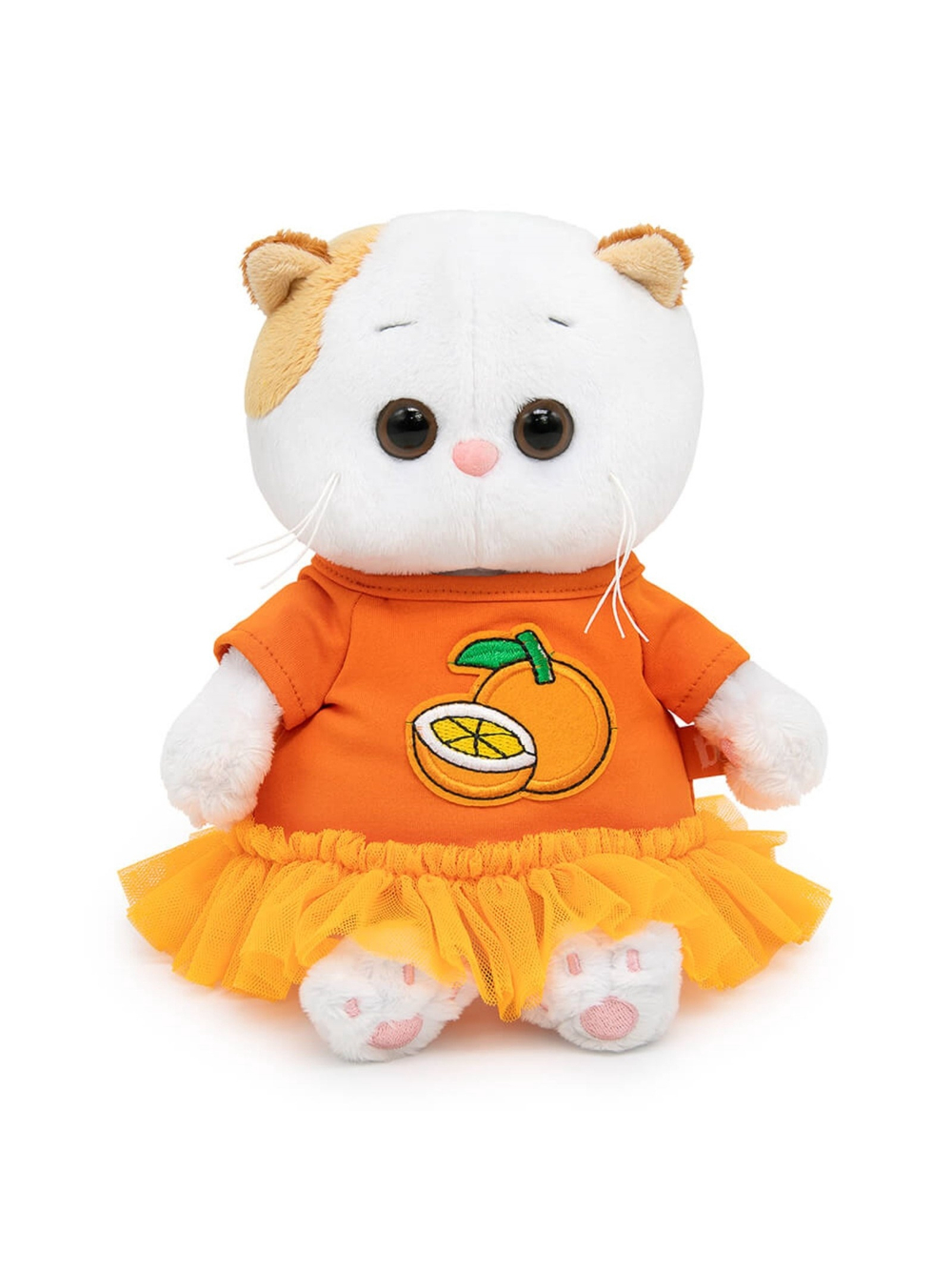 Мягкая игрушка Ли-Ли в платье с апельсином 20 см LB-138