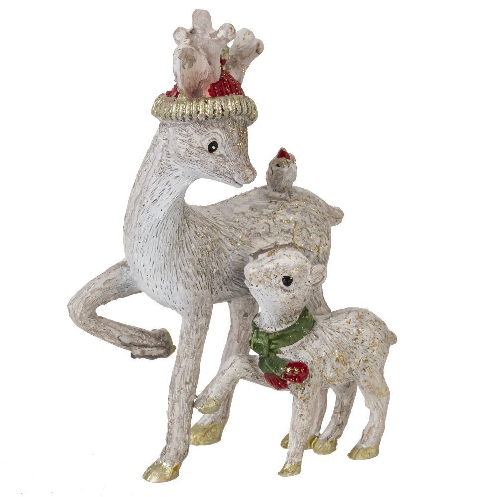 GAEM Фигурка декоративная "Олени", L6 W3 H8,5 см