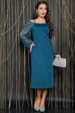 Платье Сивона (темно-лазурное) П11916 LT Collection
