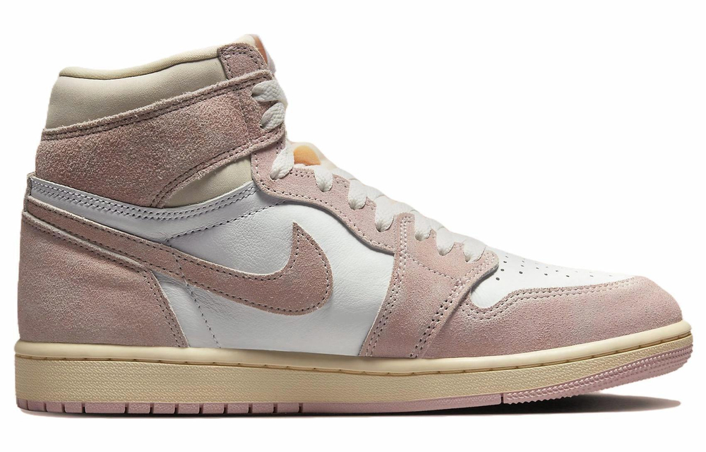 Кроссовки Jordan Air Jordan 1 Retro High Og Coconut Milk And Sail (Женская размерная сетка)