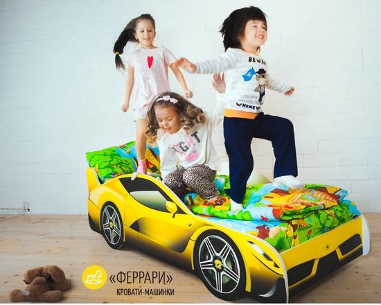 Кровать-машинка ФЕРРАРИ