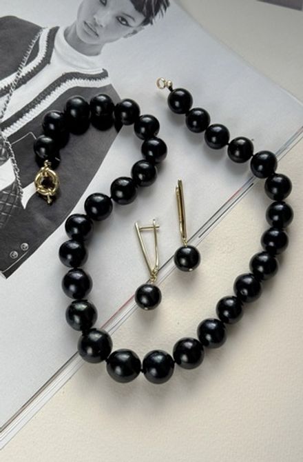 Колье и серьги ИГРА ТЕНЕЙ