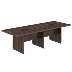 RF.136.DA.DA / Стол для переговоров составной 2760х1000х750 мм / столешница: дуб адриа, основание стола: дуб адриа