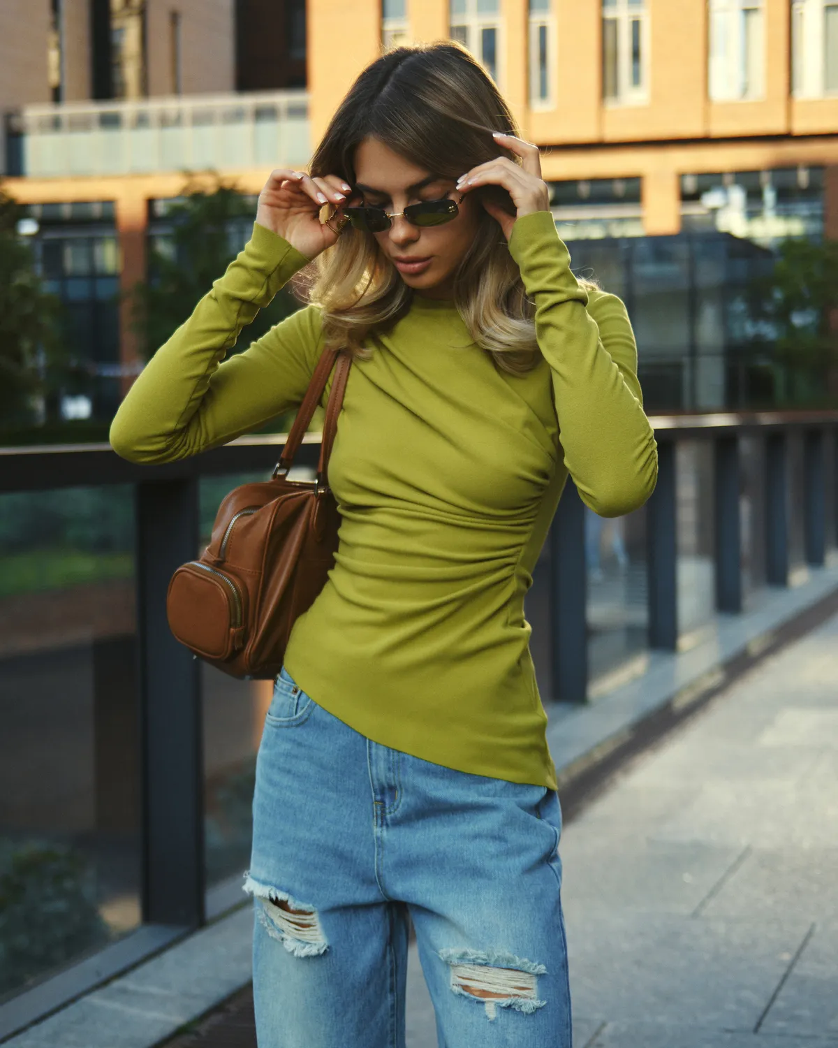 Кофта Зеленое яблоко