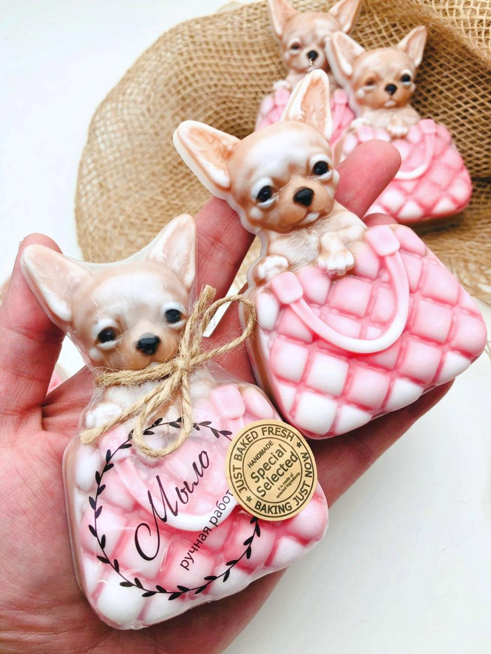 Chihuahua earrings top