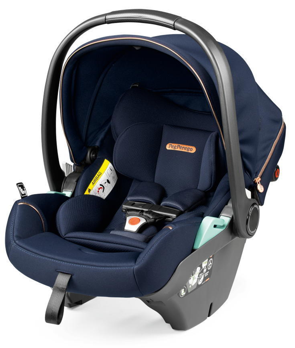 Коляска Peg Perego Veloce TC New Belvedere Lounge 3 в 1 Blue Shine