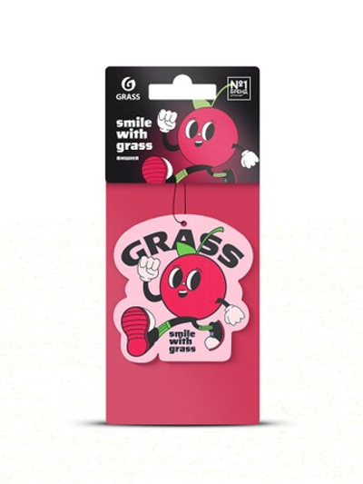 Grass Ароматизатор воздуха картонный Вишня