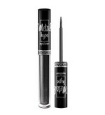 Сияющая цветная подводка для глаз LuxVisage Metal Hype Eyeliner - 08 Diamond Black