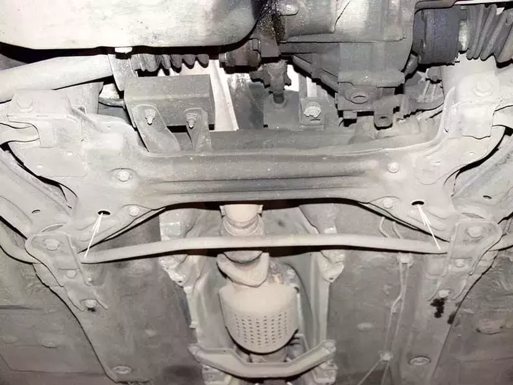 Защита картера и КПП Sheriff для Volkswagen Caddy II 1995-2004 арт.26.0021