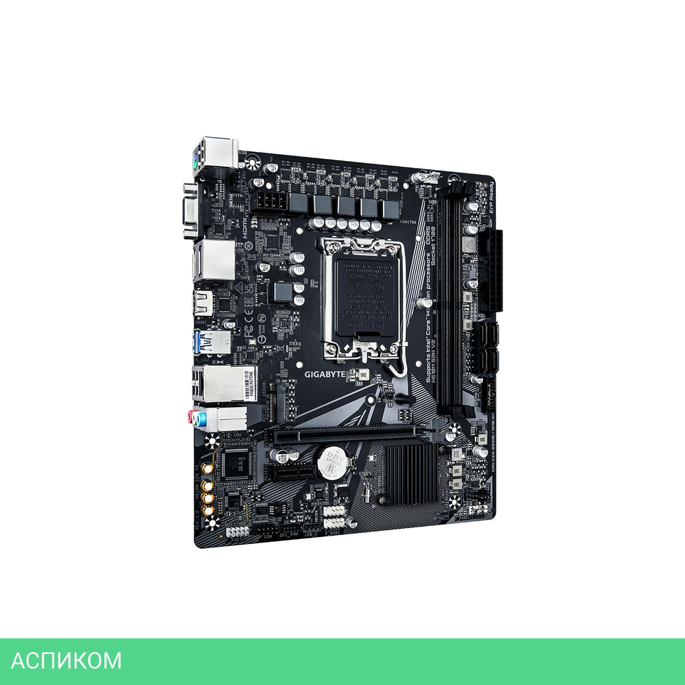 Материнская плата GigaByte H610M S2H V2 DDR5