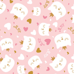 Упаковочная бумага «Котенок принцесса» 0,7×1 м, 80 г/м²