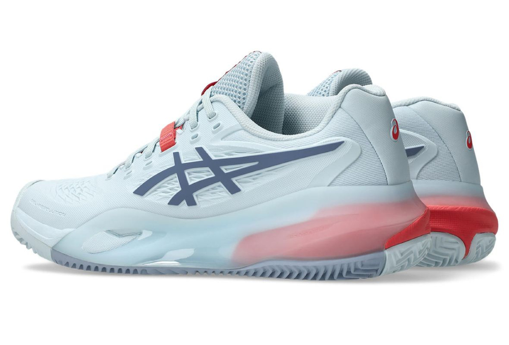Женские теннисные кроссовки Asics Gel-Resolution X Clay - sky/grey blue